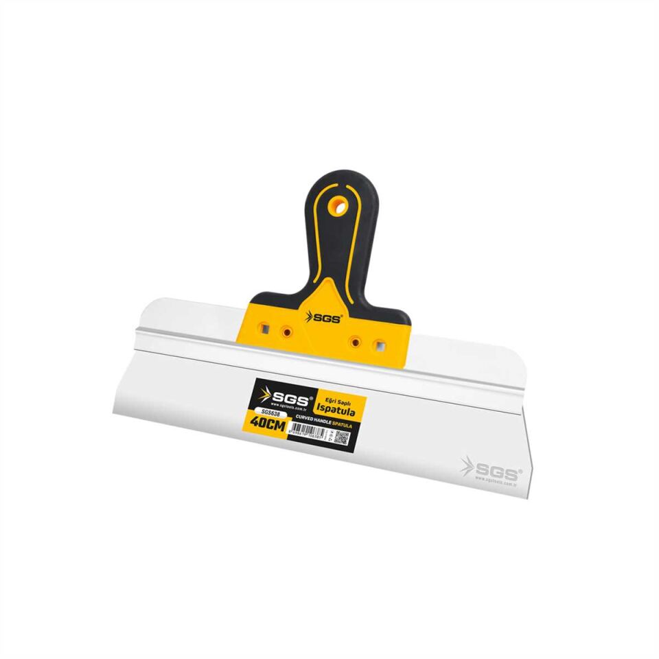 SGS EĞRİ SAPLI ISPATULA 40 CM (PASLANMAZ ÇELİK) SGS 638