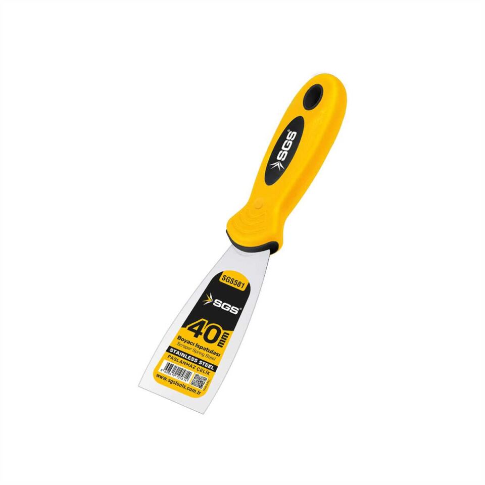 SGS ISPATULA 40 MM PASLANMAZ ÇELİK (SOFT SERİES) SGS 581